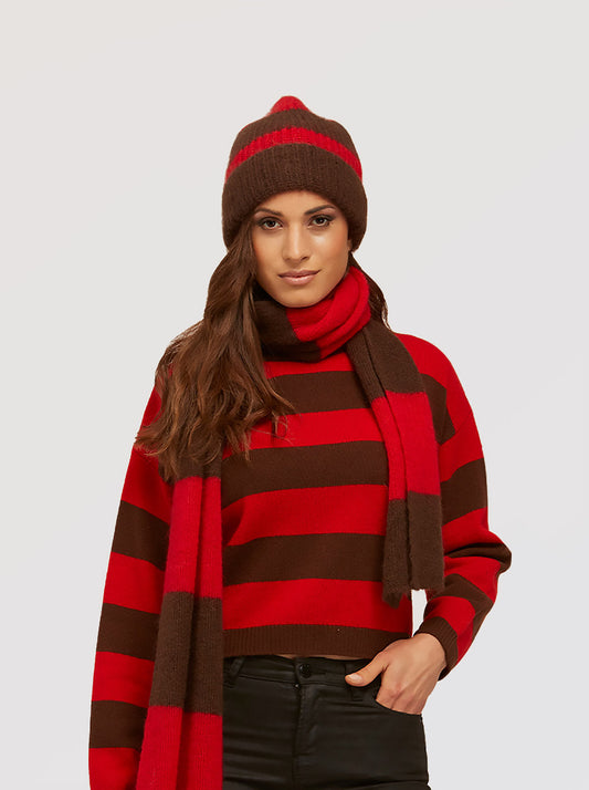 Mütze – Damen, Herbst/Winter – Wolle und Kaschmir – 100 % Made in Italy | Brunella Gori