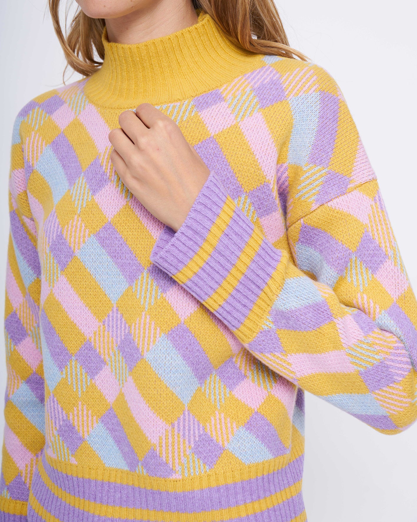 Pulloverpullover – Damen, Herbst/Winter – 100 % Wolle RWS – 100 % Made in Italy | Brunella Gori