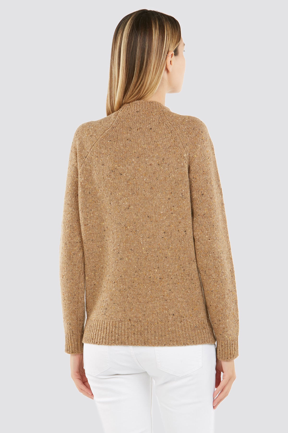 Pull Col Rond - Femme, Automne/Hiver - Laine et Cachemire - 100% Made in Italy - Brunella Gori