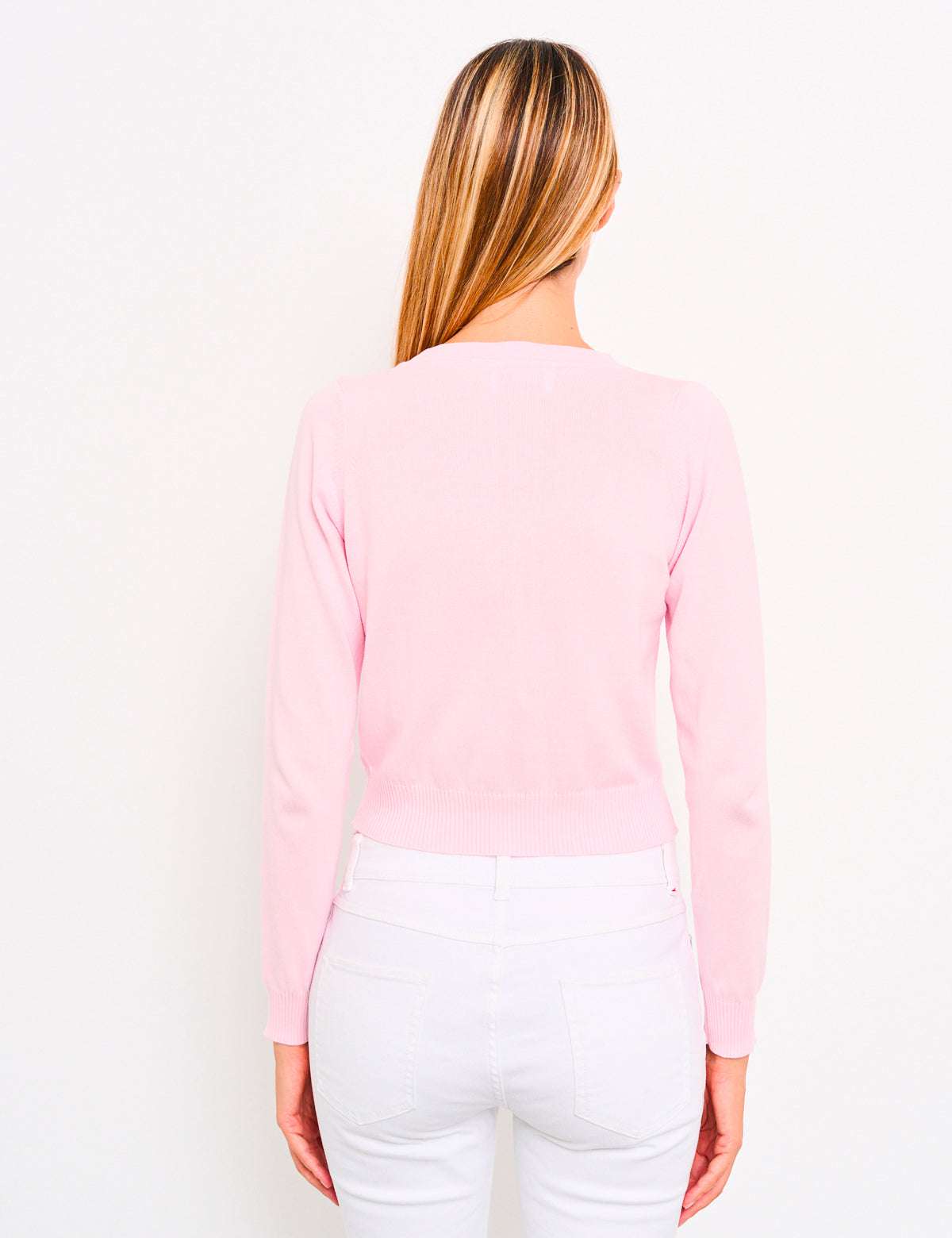 Frühlings-/Sommer-Cardigan-Pullover – für Damen, aus 100 % Baumwolle | Brunella Gori